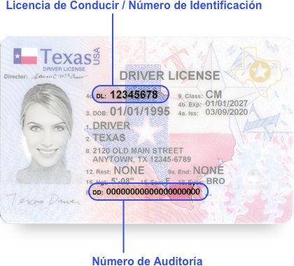 ¿Cómo puedo localizar mi licencia de conducir?