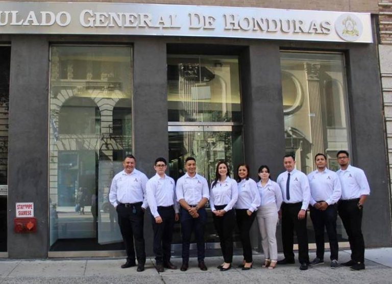 Dirección del Consulado de Honduras en Nueva York