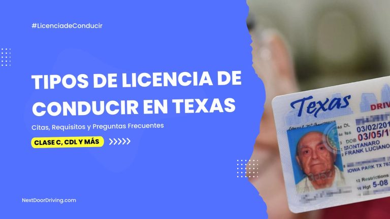 Información esencial sobre el Departamento de Licencias de Conducir en Texas